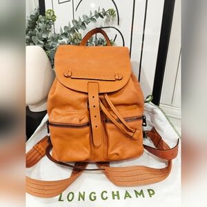 Longchamp 3D Leather Backpack